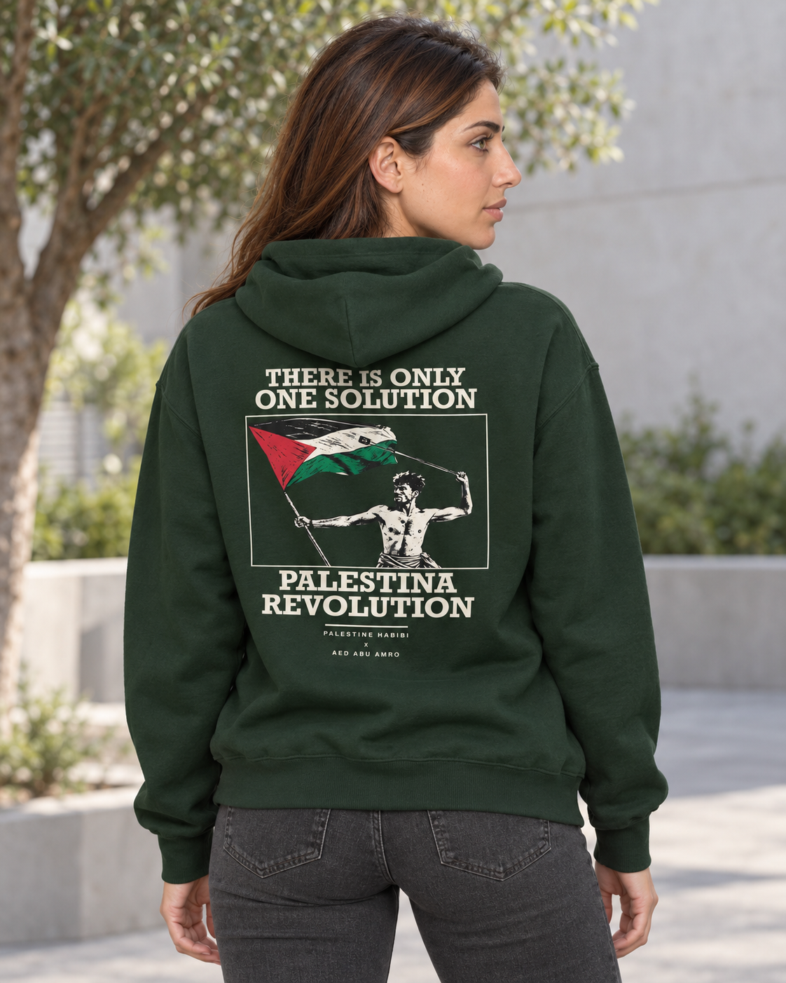 Palestine Revolution X Aed Abu Amro Hoodie