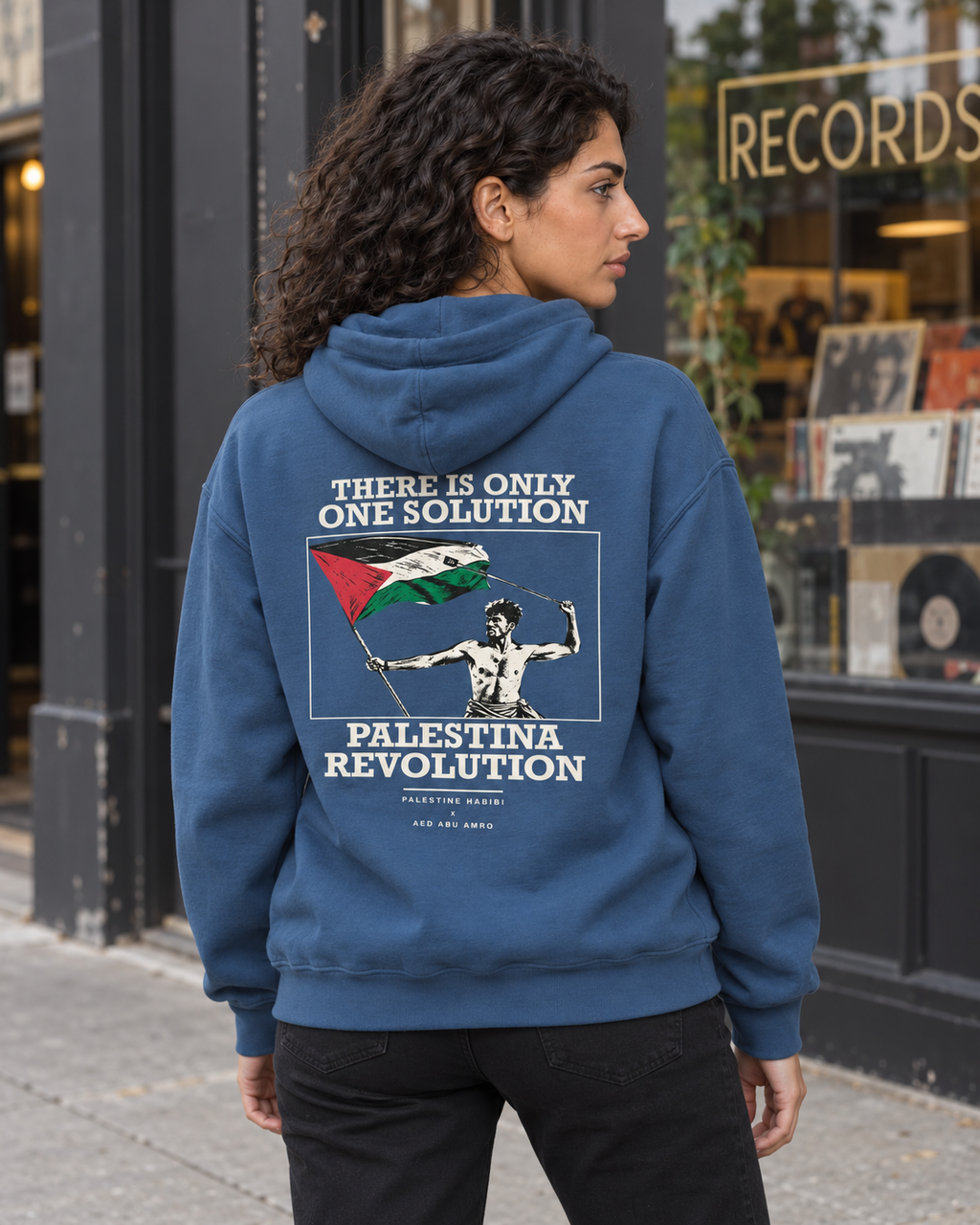 Palestina Revolution X Aed Abu Amro Hoodie
