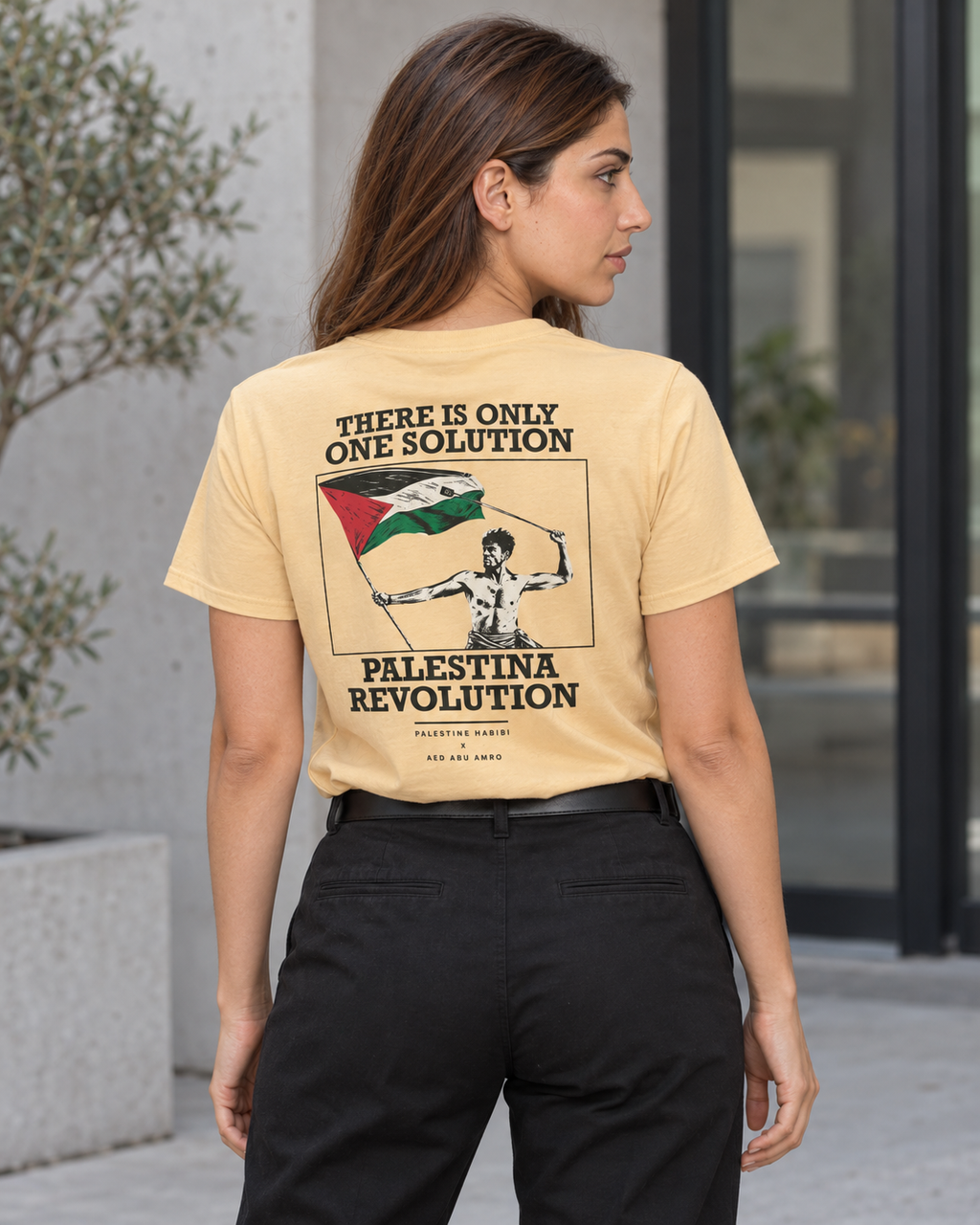 Palestina Revolution X Aed Abu Amro T-Shirt
