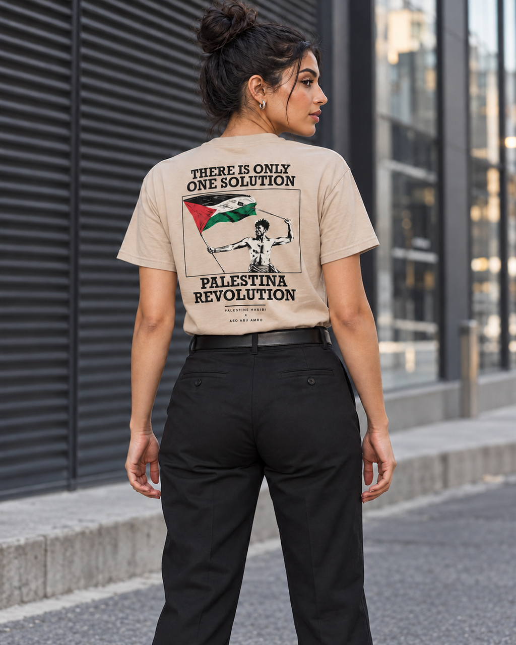 Palestina Revolution X Aed Abu Amro T-Shirt