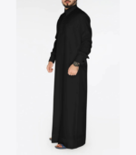 Mens Black Qatari Thobe