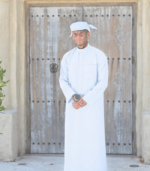 Mens White Saudi Thobe