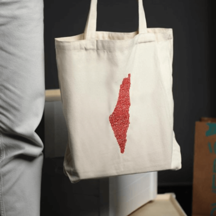 Tote Bag - Maze Palestine Map